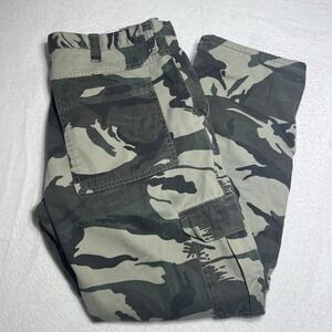 Wrangler Men's 38X30 ‎ (38x29) Camouflage Fleece Lined Relaxed Fit Cargo Pants